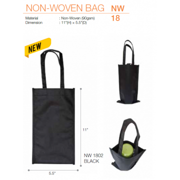 NW18xx Non Woven Bag 90GSM - Bottle Carrier