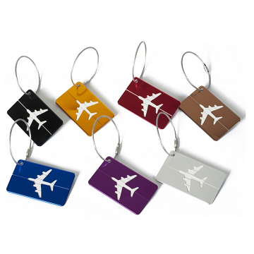 LT-02 Aluminium Luggage Tag