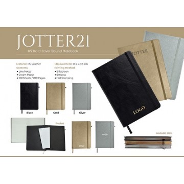 Jotter21 A5 Metallic Notebook