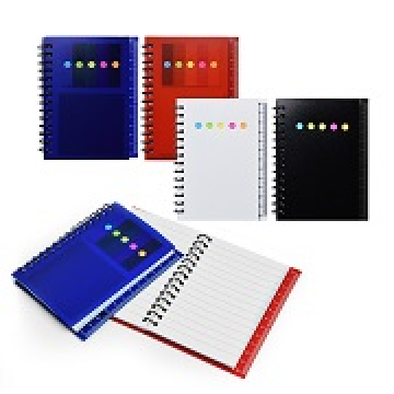 SS16011 Pocket size notebook with post it pad