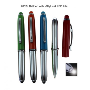 2832i Ballpen with i-Stylus & LED Lite