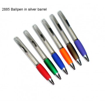 2885 Ballpen in silver barrel