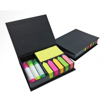 MB-SPH Memo Box with Highlighter and Sticky Pad