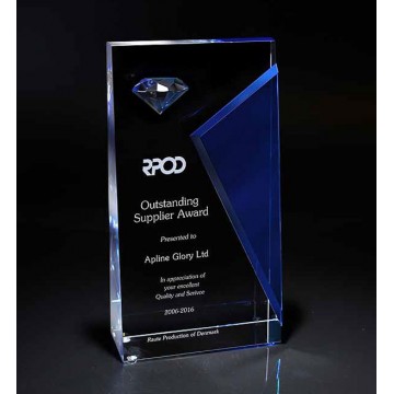 CA46 Diamond Delgro Crystal Award