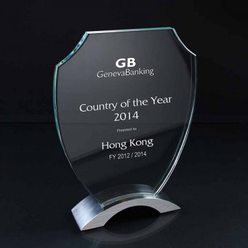 GA12 Honour Shield Glass Award