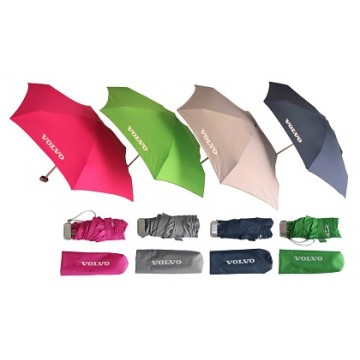 5-Folds Mini Manual Pocket Umbrella 19inch Aluminum